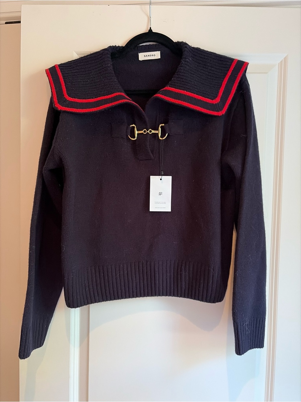 NWT Sandro Williams Sweater— Sz M - Picture 2 of 4